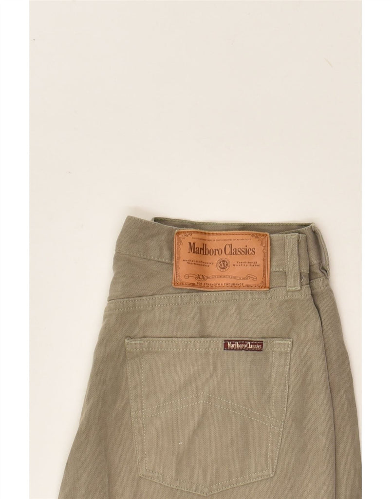 MARLBORO CLASSICS Mens Straight Casual Trousers W31 L29  Grey | Vintage Marlboro Classics | Thrift | Second-Hand Marlboro Classics | Used Clothing | Messina Hembry 