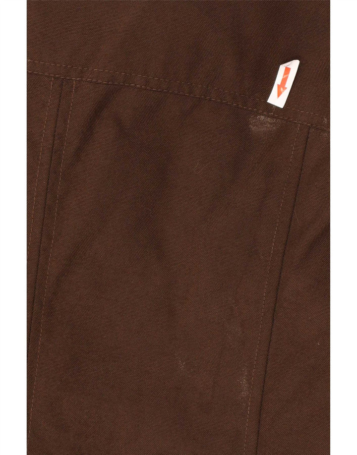 Woolrich Womens Padded Jacket UK 14 Medium Brown Nylon