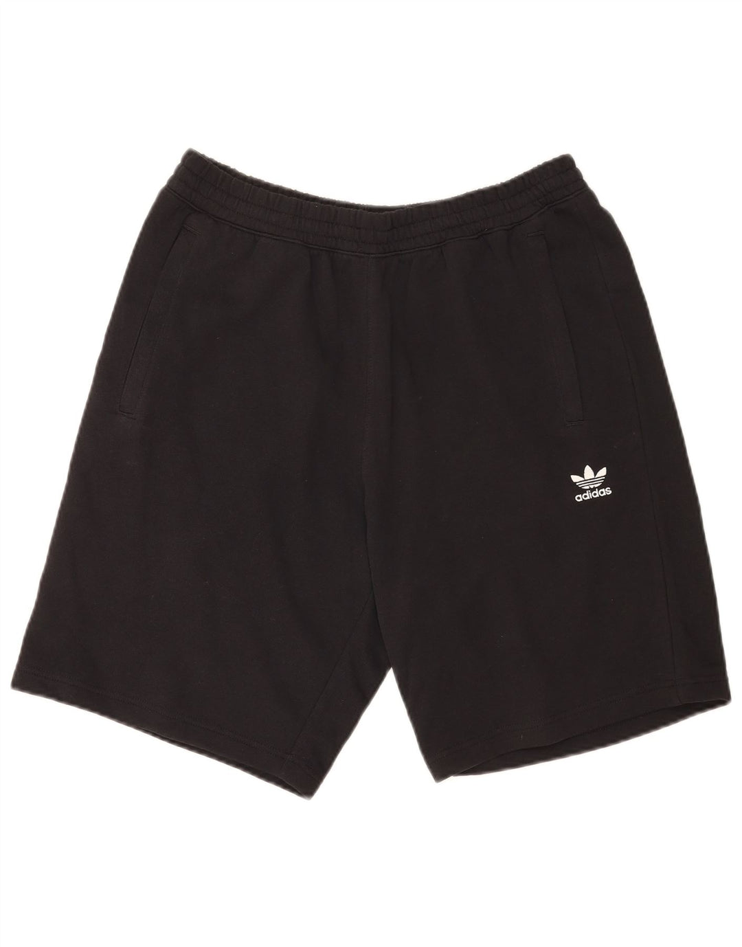Adidas Mens Sport Shorts Large Black Cotton
