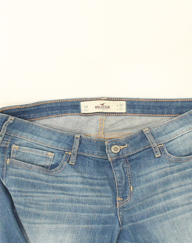 HOLLISTER Womens Straight Jeans W30 L32  Blue Cotton | Vintage Hollister | Thrift | Second-Hand Hollister | Used Clothing | Messina Hembry 