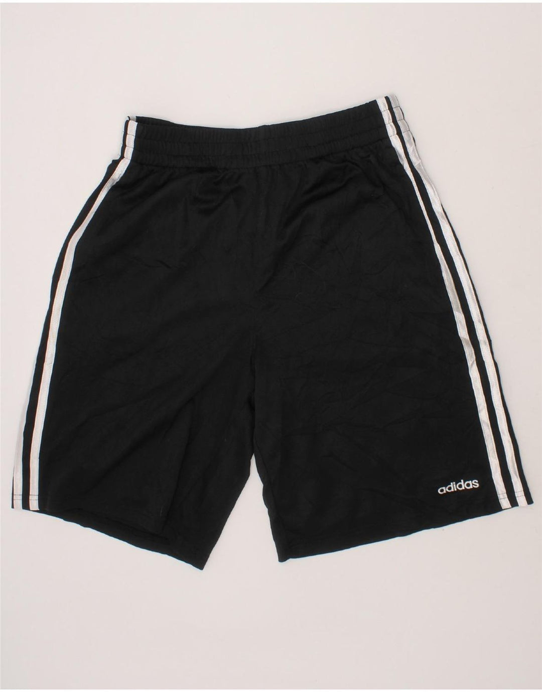 ADIDAS Boys Sport Shorts 14-15 Years  Black Polyester Vintage Adidas and Second-Hand Adidas from Messina Hembry 