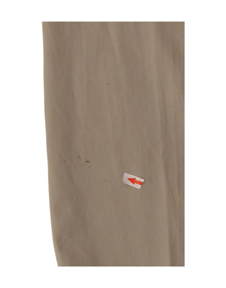 Marks & Spencer Womens Blue Harbour Straight Chino Trousers W42 L33 Grey
