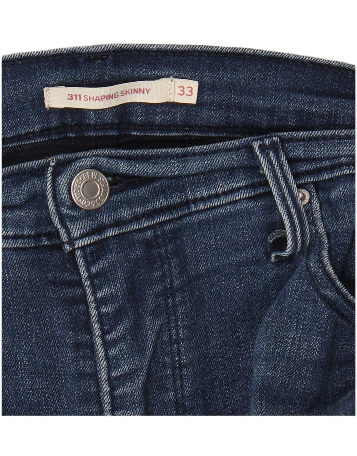 Levi's Womens 311 Shaping Skinny Jeans W33 L26 Blue