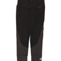 NIKE Womens Dri Fit Capri Leggings UK 12 Medium  Black Colourblock