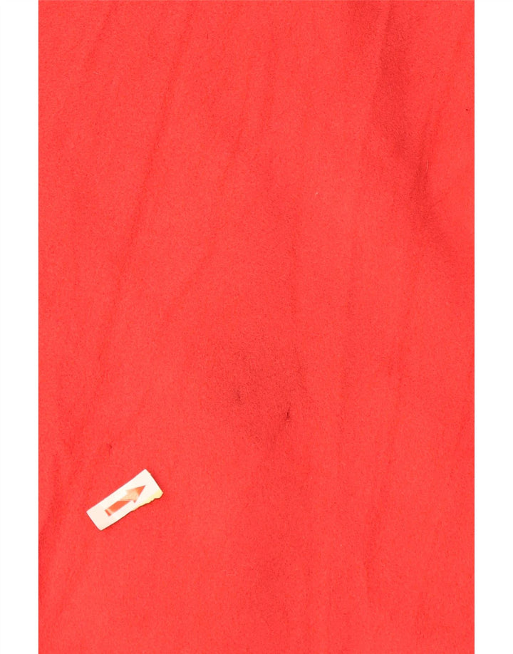 Vintage Womens Poncho Coat UK 20 2XL Red