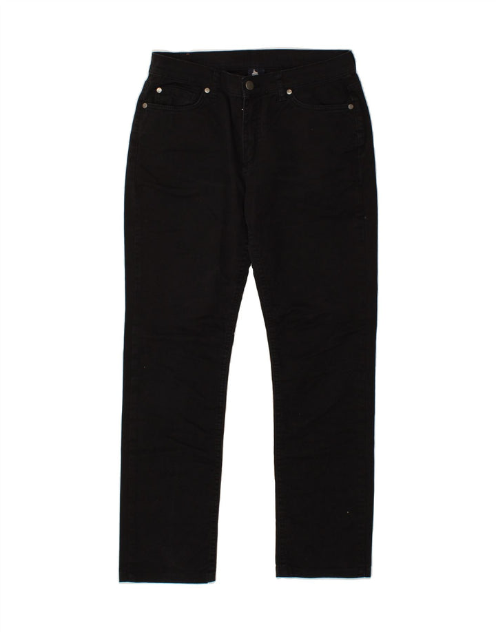 MARINA YACHTING Womens Straight Jeans Medium W29 L29 Black Cotton Vintage Marina Yachting and Second-Hand Marina Yachting from Messina Hembry 