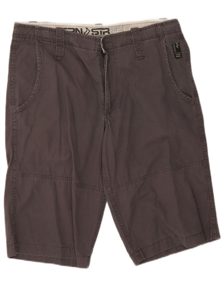Terranova Mens Casual Shorts IT 48 Medium W34 Grey Cotton