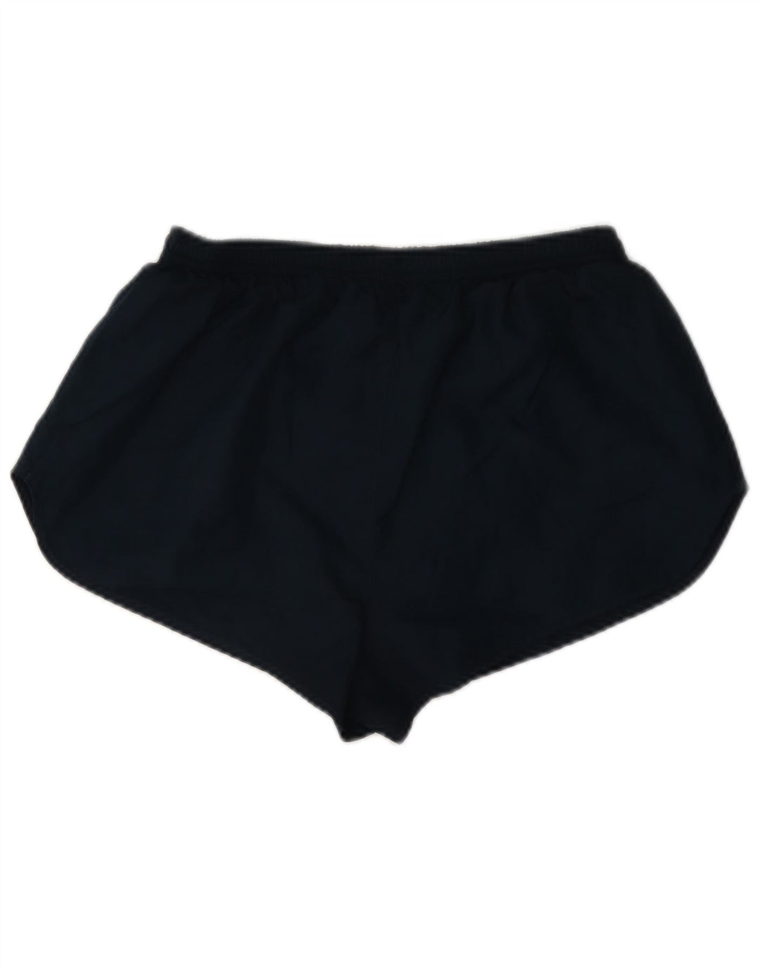 Nike Womens Sport Shorts UK 12 Medium Navy Blue Polyester