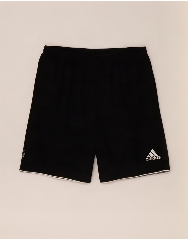 Adidas Mens Climalite Sport Shorts Small Black Polyester