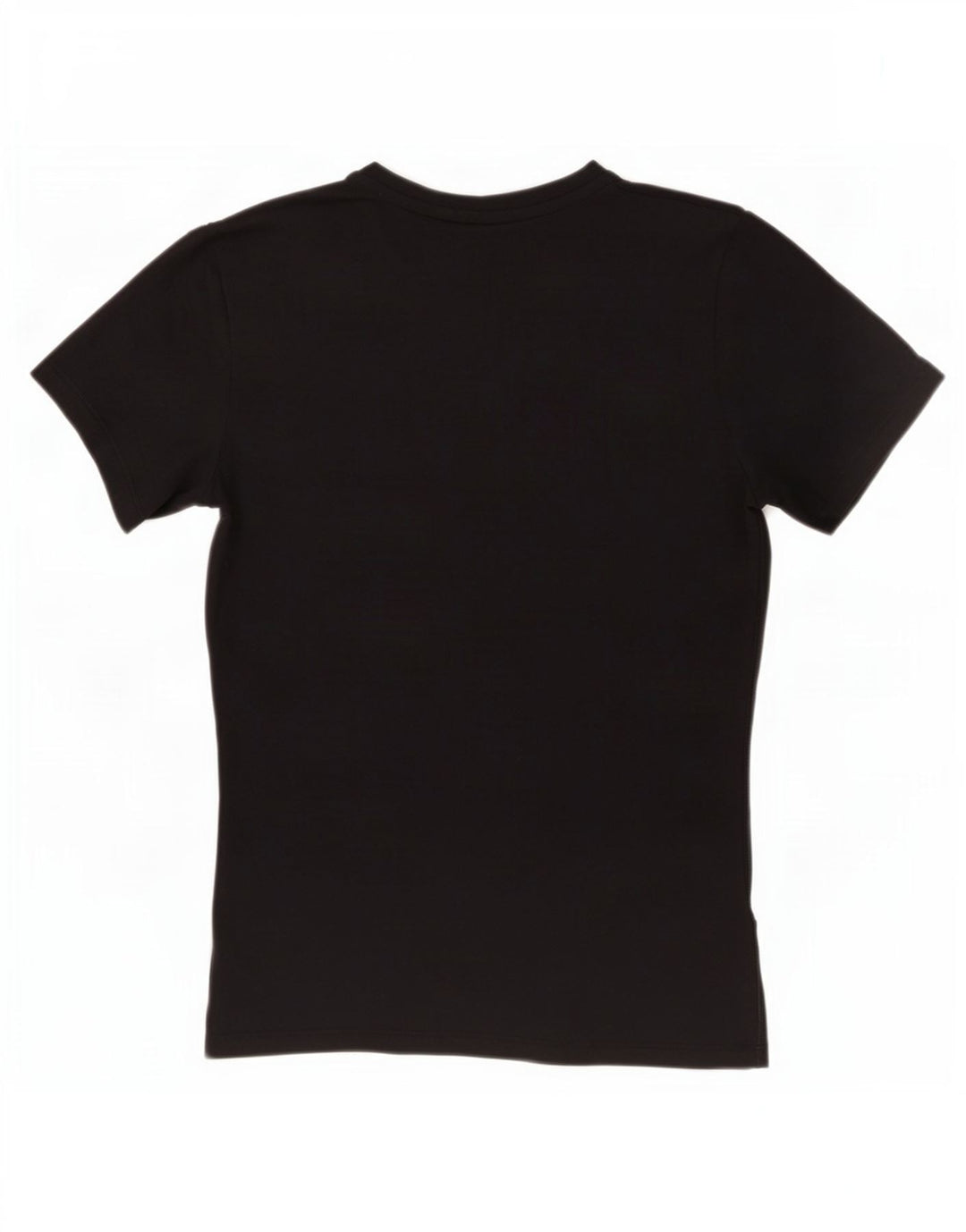 Nike Womens Dri Fit Slim Graphic T-Shirt Top UK 12 Medium Black Polyester