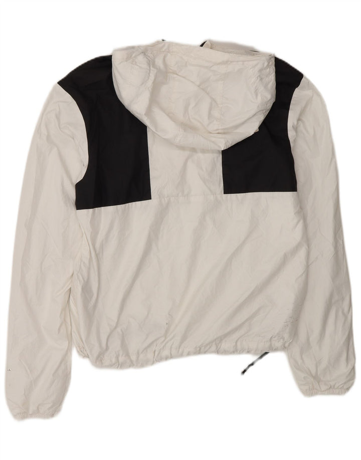 The North Face Womens Hooded Tracksuit Top Jacket UK 10 Small White