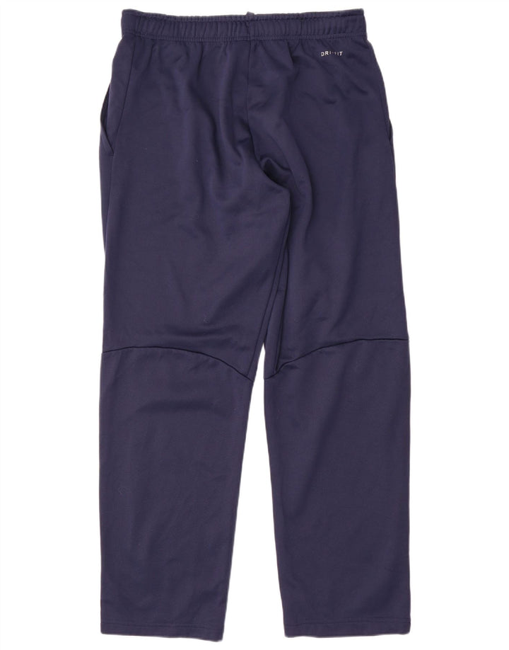 Nike Mens Michigan Tracksuit Trousers Large Navy Blue Polyester