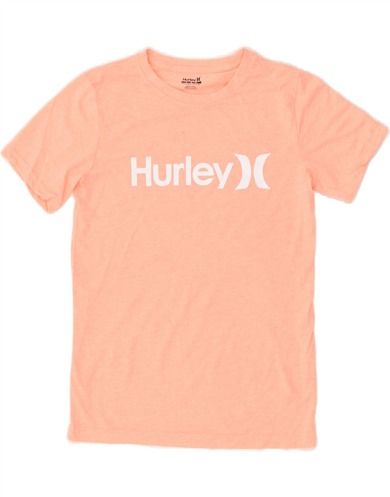 HURLEY Girls Graphic T-Shirt Top 12-13 Years Large Pink | Vintage Hurley | Thrift | Second-Hand Hurley | Used Clothing | Messina Hembry 