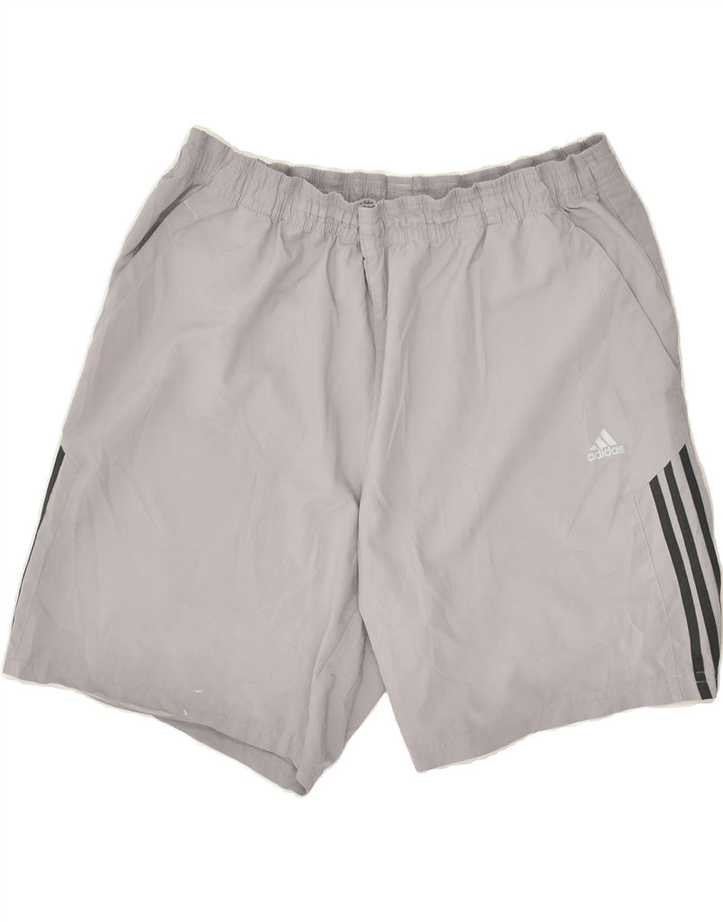 ADIDAS Mens Sport Shorts XL Grey | Vintage Adidas | Thrift | Second-Hand Adidas | Used Clothing | Messina Hembry 