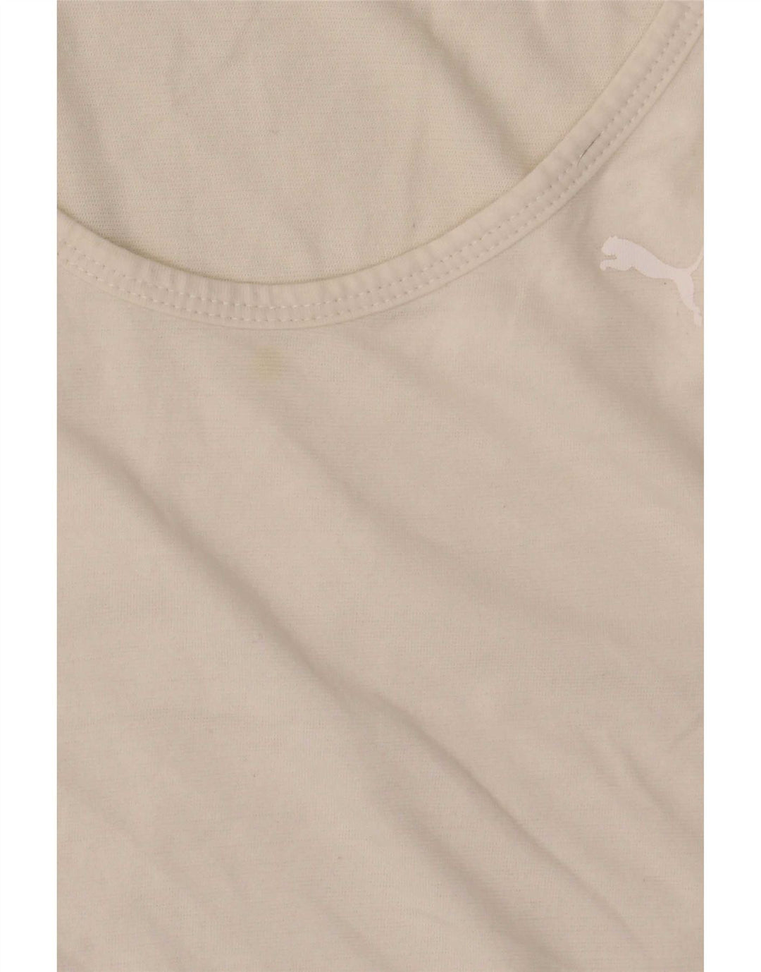 Puma Womens Vest Top UK 8 Small Off White