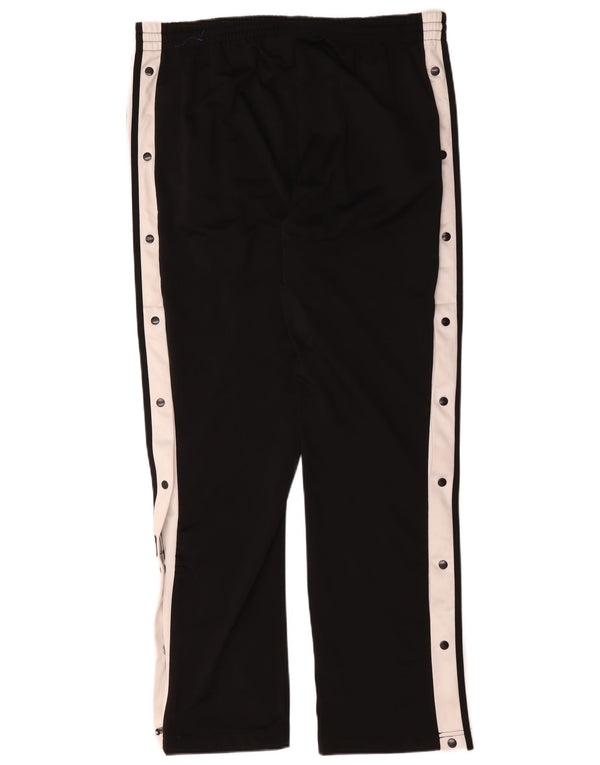 Adidas Womens Graphic Tracksuit Trousers UK 20/22 XL Black Colourblock