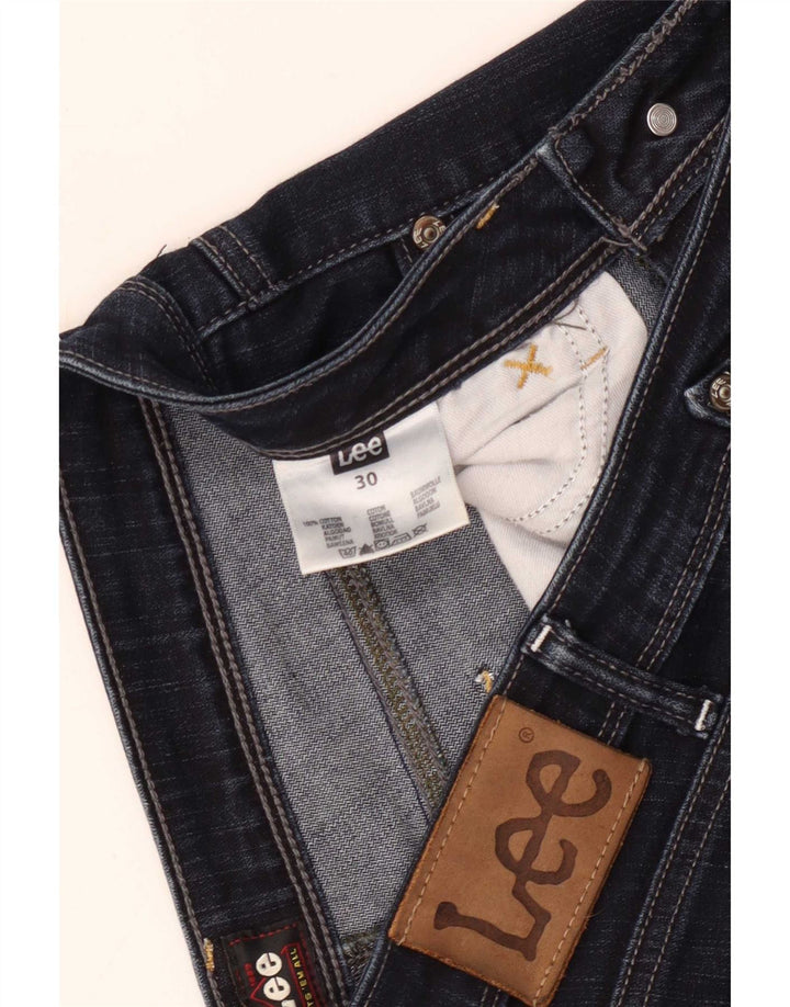 Lee Womens Bootcut Jeans W30 L30 Navy Blue Cotton