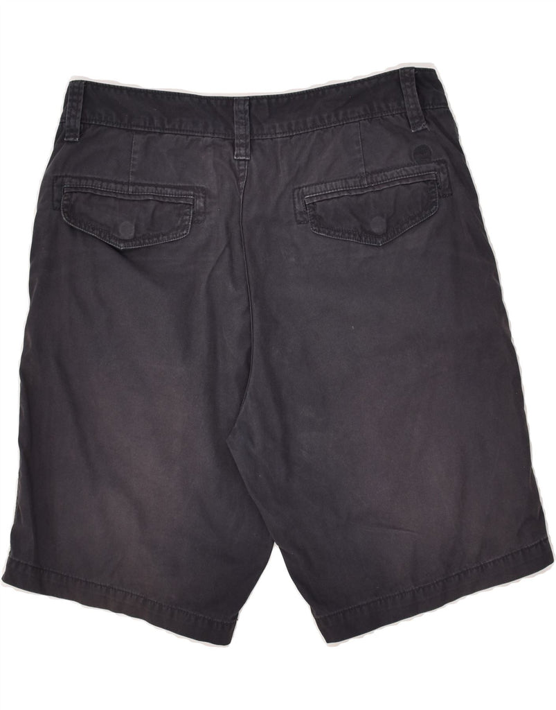TIMBERLAND Mens Chino Shorts W32 Medium Black Cotton | Vintage Timberland | Thrift | Second-Hand Timberland | Used Clothing | Messina Hembry 