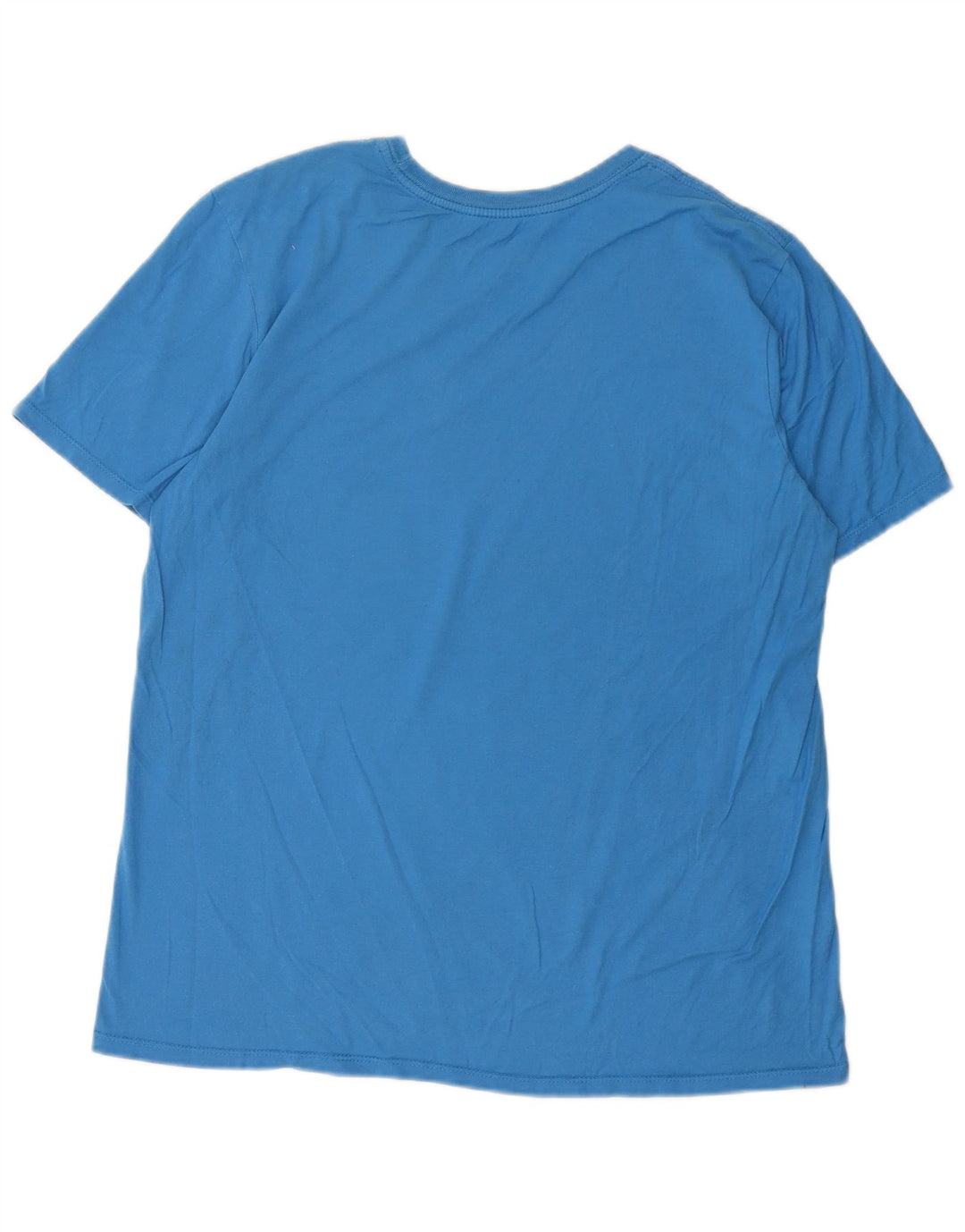 Nike Mens Athletic Cut Graphic T-Shirt Top Large Blue