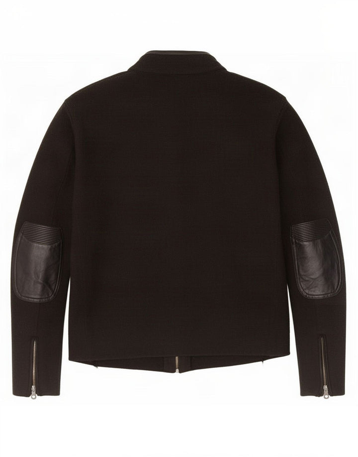 Zara Mens Tracksuit Top Jacket 2XL Black