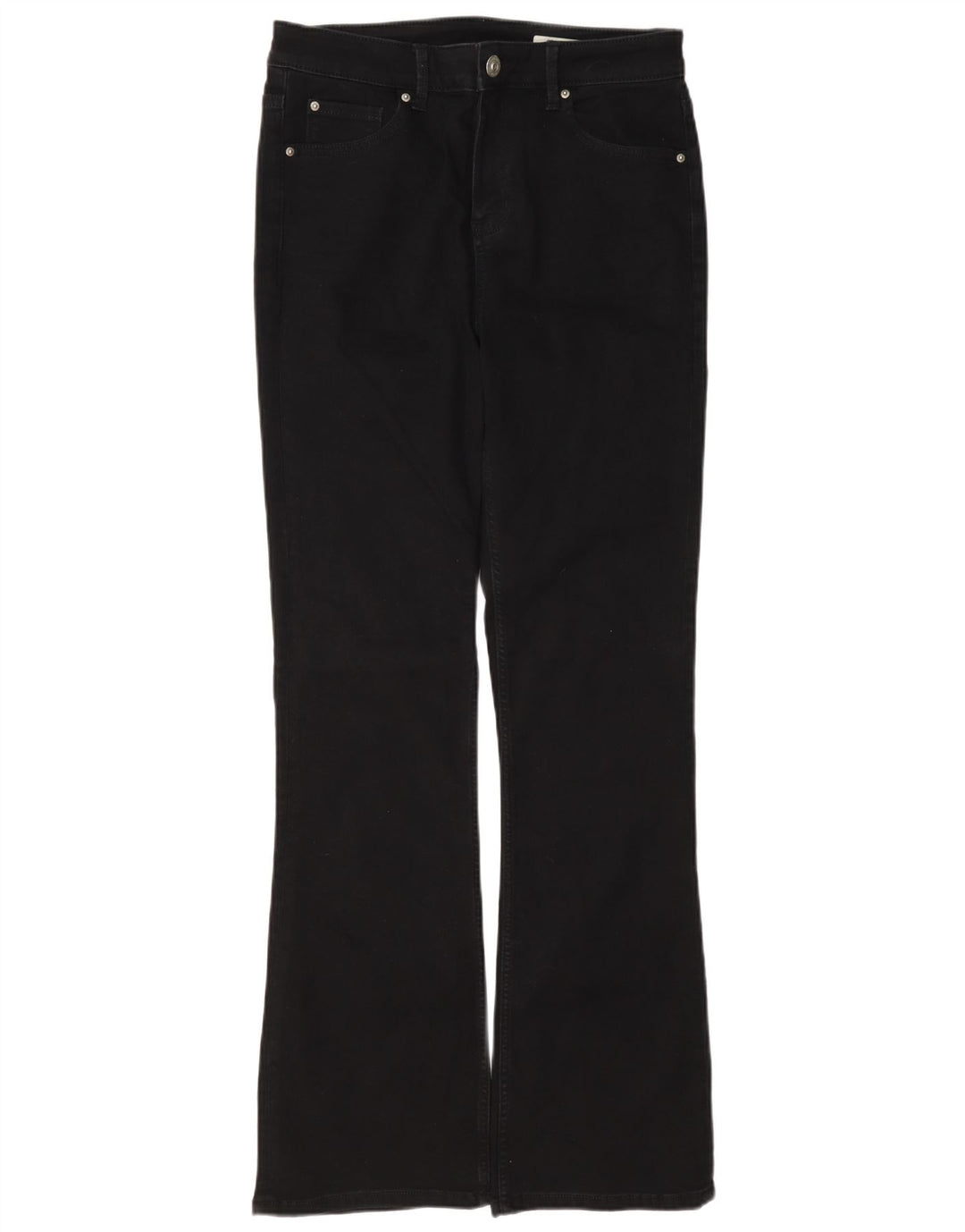 Marks & Spencer Womens The Eva Bootcut Jeans UK 12 Medium W32 L32 Black