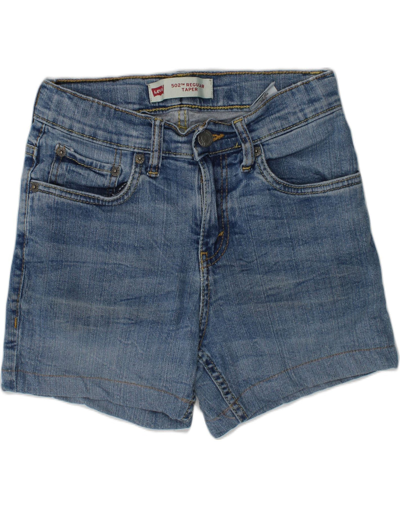 LEVI'S Boys 502 Regular Fit Denim Shorts 9-10 Years W25 Blue Cotton | Vintage Levi's | Thrift | Second-Hand Levi's | Used Clothing | Messina Hembry 