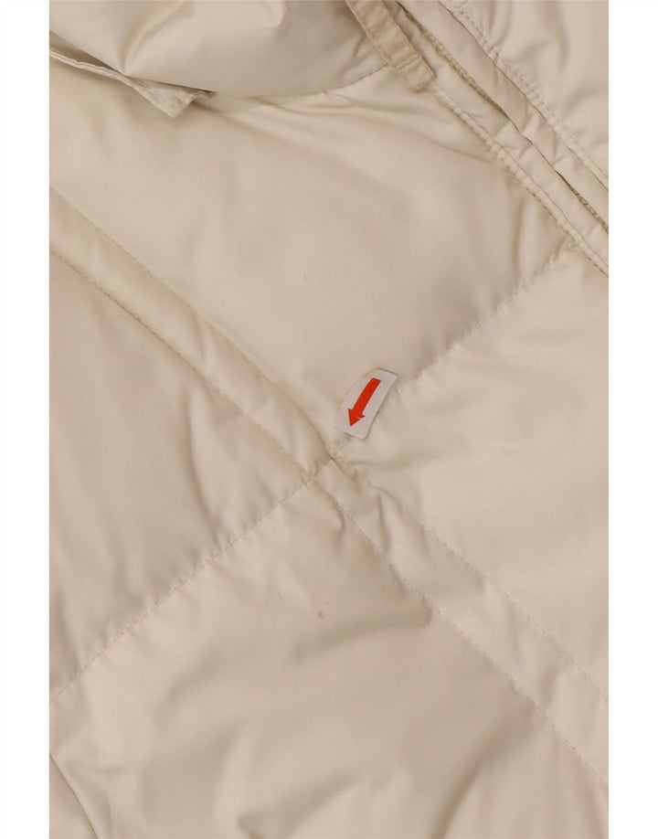 Invicta Womens Padded Jacket UK 16 Large Off White Polyester
