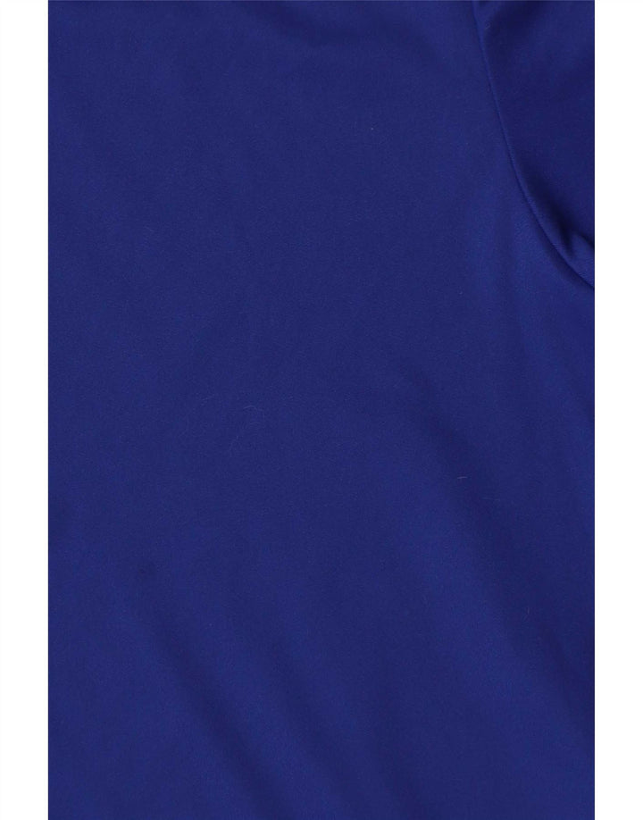 Adidas Mens Climalite T-Shirt Top 2XL Blue Colourblock Polyester