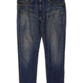 LEVI'S Mens 512 Slim Tapered Jeans W34 L28 Blue Cotton