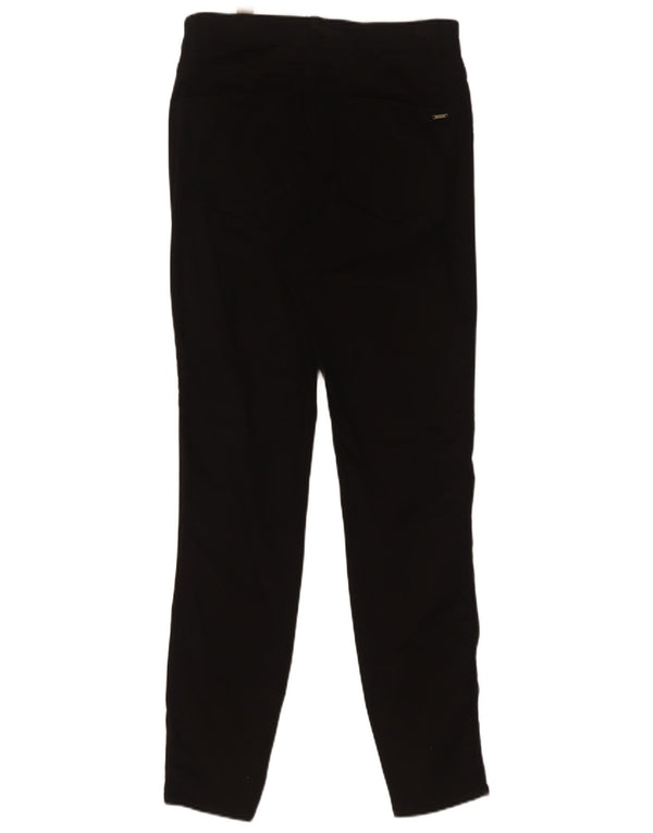 Massimo Dutti Womens Skinny Casual Trousers EU 38 Small W28 L30 Black