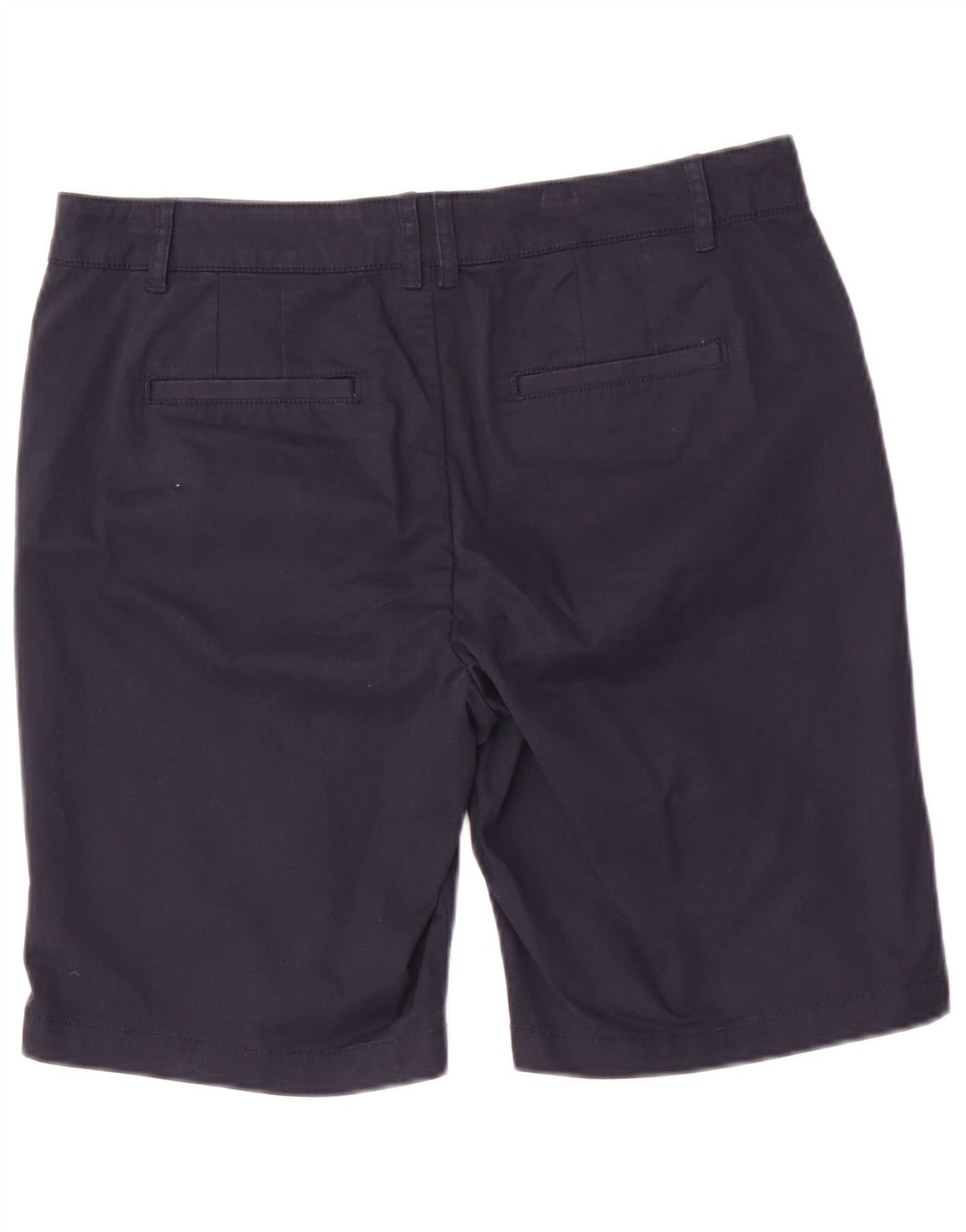 Fat Face Womens Bermuda Shorts UK 12 Medium W34  Navy Blue Cotton
