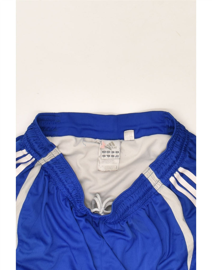 ADIDAS Mens Sport Shorts XL Blue Polyester | Vintage Adidas | Thrift | Second-Hand Adidas | Used Clothing | Messina Hembry 