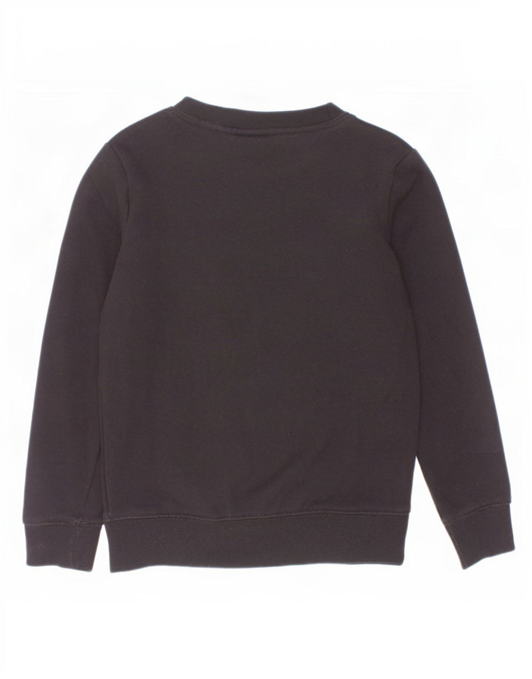 Nike Boys Graphic Sweatshirt Jumper 5-6 Years Medium Black Cotton