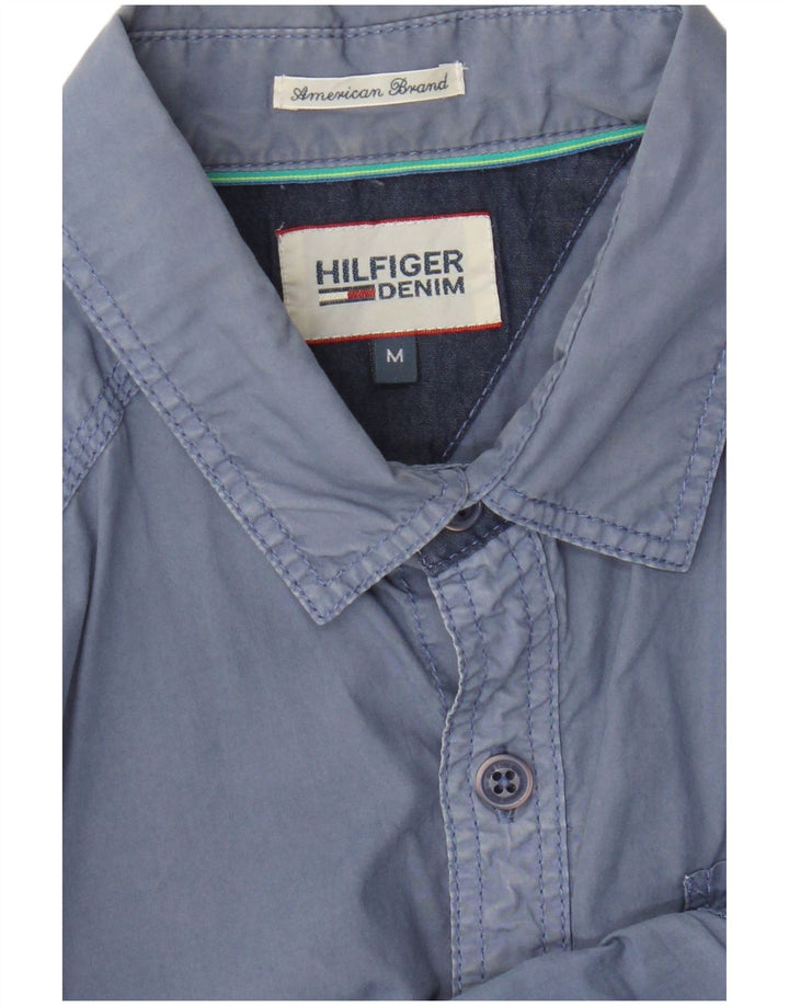 Tommy Hilfiger Mens Shirt Medium Blue