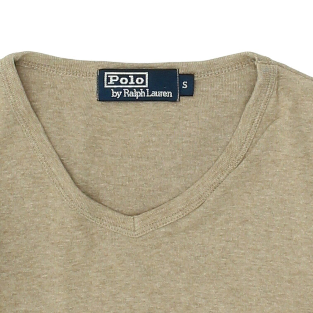 Polo Ralph Lauren Mens Grey Long Sleeve Tshirt | Vintage Casual Designer VTG | Vintage Messina Hembry | Thrift | Second-Hand Messina Hembry | Used Clothing | Messina Hembry 