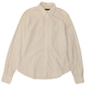 RALPH LAUREN Womens Shirt US 6 Medium White Cotton