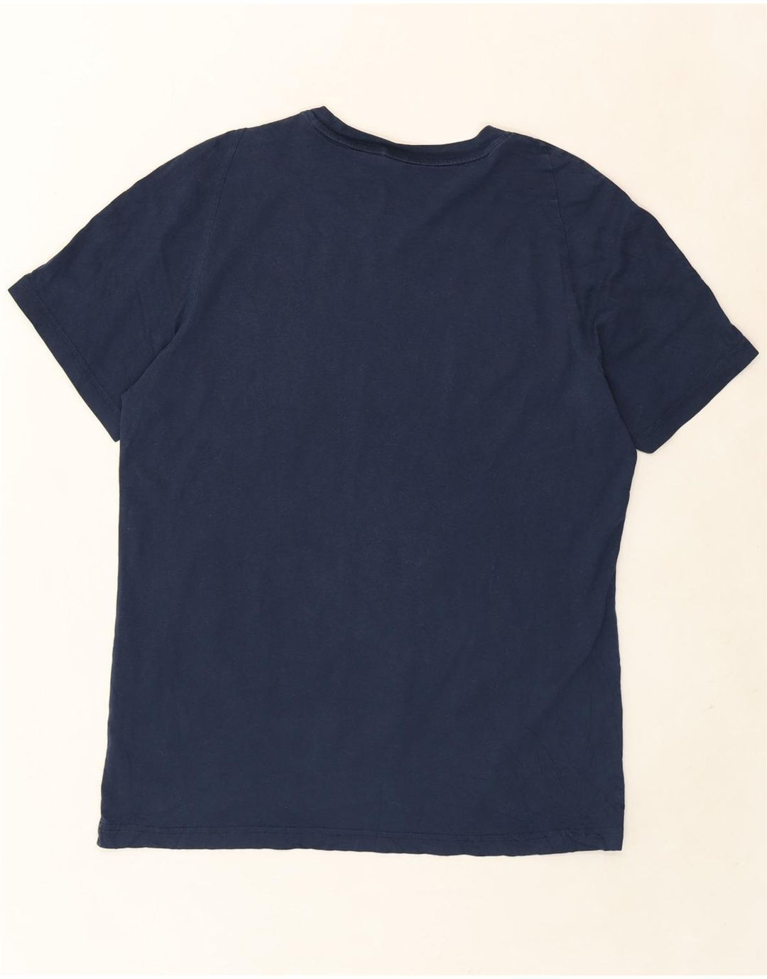 ADIDAS Mens T-Shirt Top Medium Navy Blue Vintage Adidas and Second-Hand Adidas from Messina Hembry 