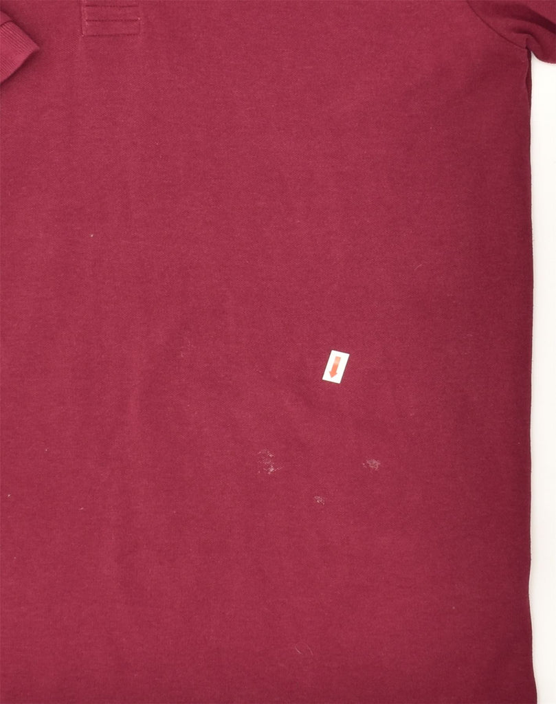 KAPPA Mens Polo Shirt Large Maroon Cotton | Vintage Kappa | Thrift | Second-Hand Kappa | Used Clothing | Messina Hembry 