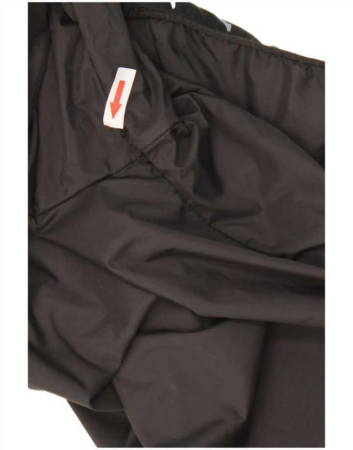 Kappa Mens Hooded Graphic Rain Jacket UK 38 Medium Black Nylon
