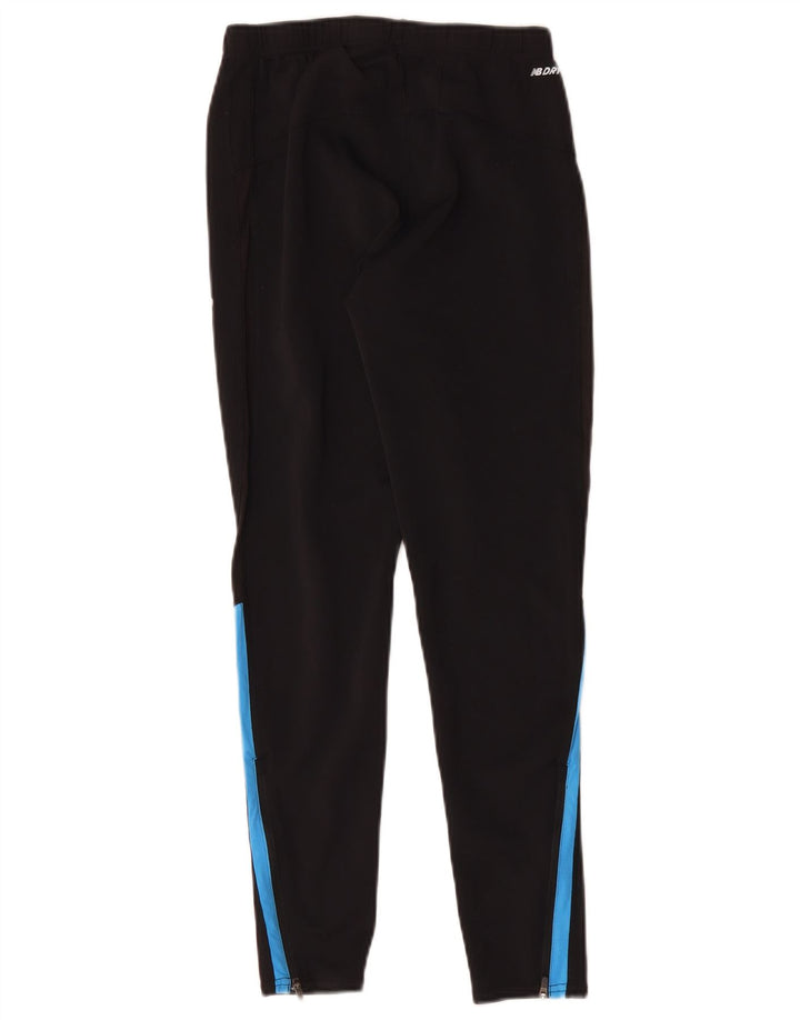 New Balance Womens Tracksuit Trousers Medium Black Colourblock