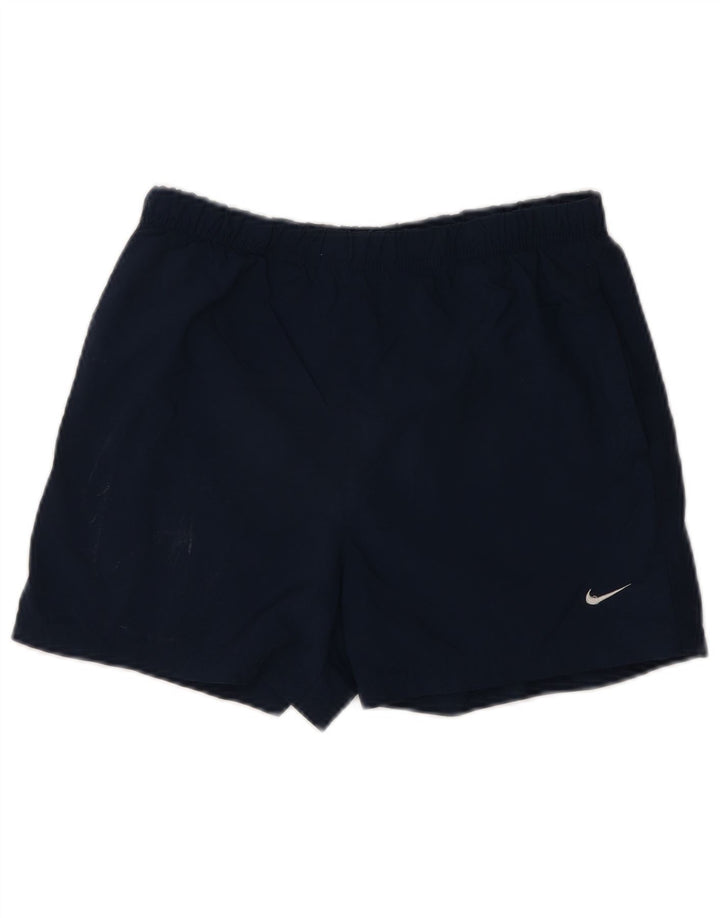 Nike Boys Swimming Shorts 12-13 Years Large Navy Blue Nylon