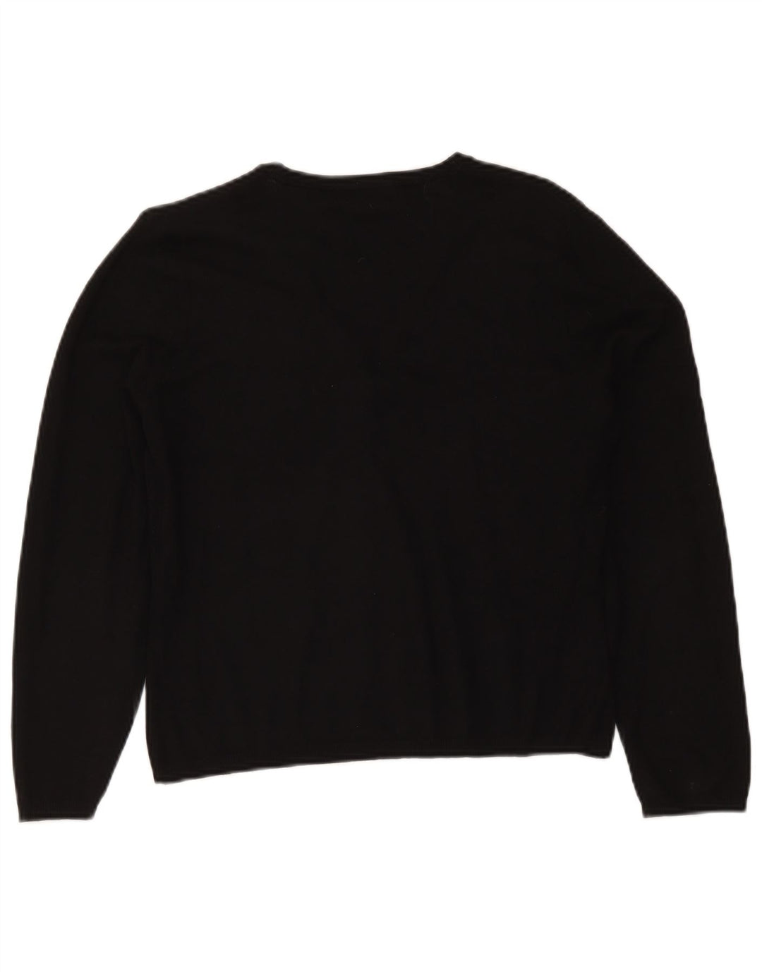 Marks & Spencer Womens Cardigan Sweater UK 14 Medium Black Viscose