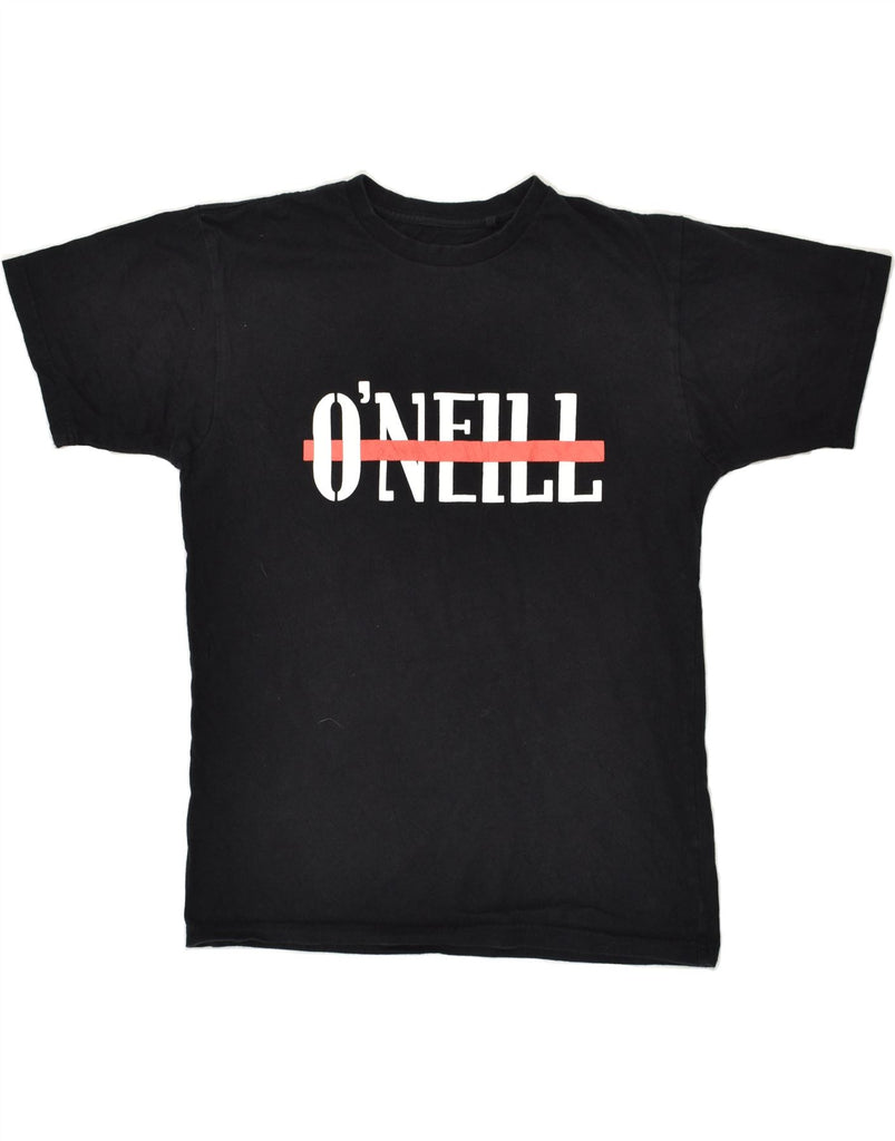 O'NEILL Mens Graphic T-Shirt Top Medium Black Cotton | Vintage O'Neill | Thrift | Second-Hand O'Neill | Used Clothing | Messina Hembry 