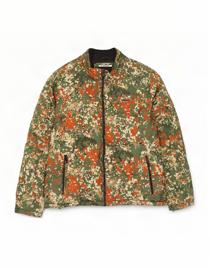 Levi's Mens Padded Jacket UK 44 2XL Multicoloured Camouflage Polyester
