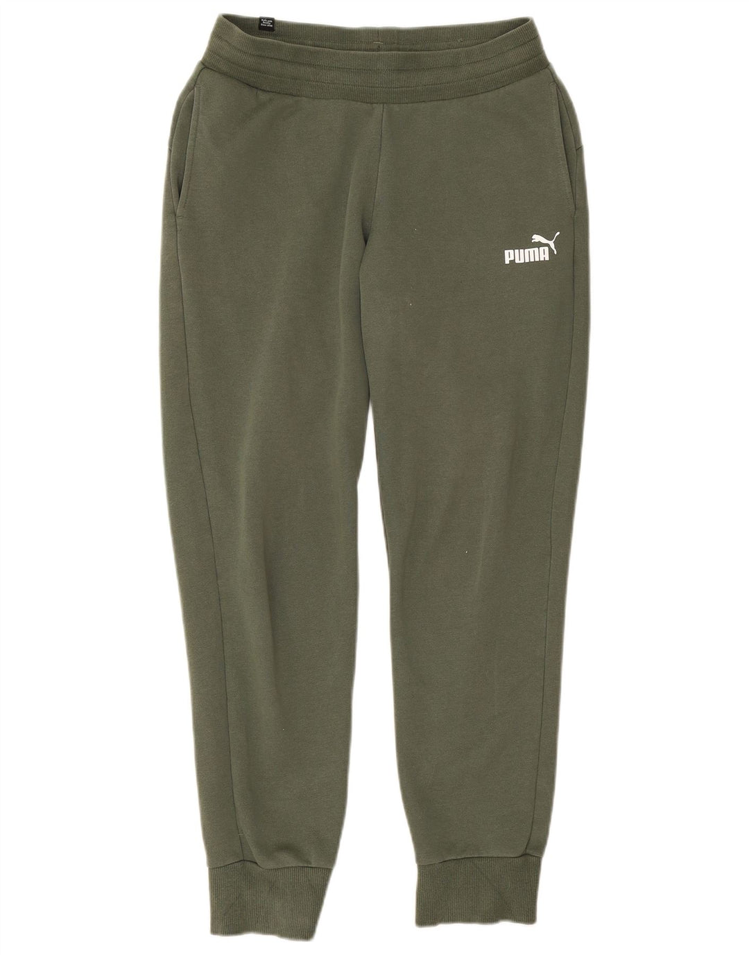 Puma Mens Tracksuit Trousers Joggers Small Khaki