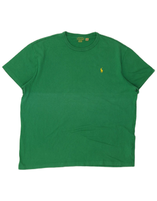 Polo Ralph Lauren Mens Classic Fit T-Shirt Top XL Green Cotton