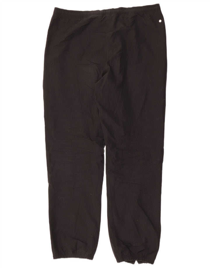Reebok Mens Tracksuit Trousers Joggers Medium Black Polyester