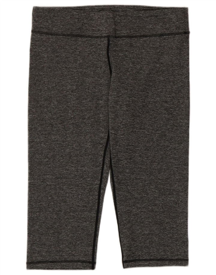 Freddy Womens Capri Tracksuit Trousers UK 14 Large Grey Flecked Polyester