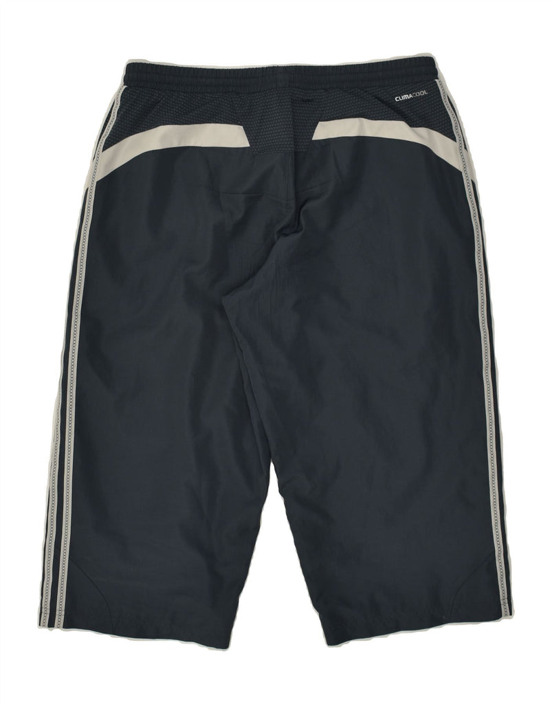 ADIDAS Mens Clima 365 Sport Shorts Medium Grey Polyester Vintage Adidas and Second-Hand Adidas from Messina Hembry 