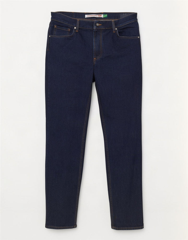 Carrera Mens 700 Straight Jeans W38 L34 Navy Blue Cotton